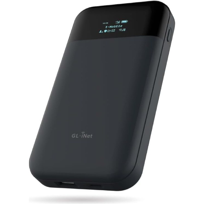 GL.iNet GL-E750V2 (MUDI) 4G LTE kaasaskantav WiFi Hotspot reisimiseks | Mobiilne Hotspot seade, OpenWrt, OpenVPN, WireGuard, Gate, 7000mAh, ülemaailmne versioon