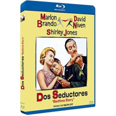 Kaks edukat võrgutaja, Bedtime Story 1964 Blu-Ray Hispaania import saksa heliga, Marlon Brando, David Niven, Shirley Jones