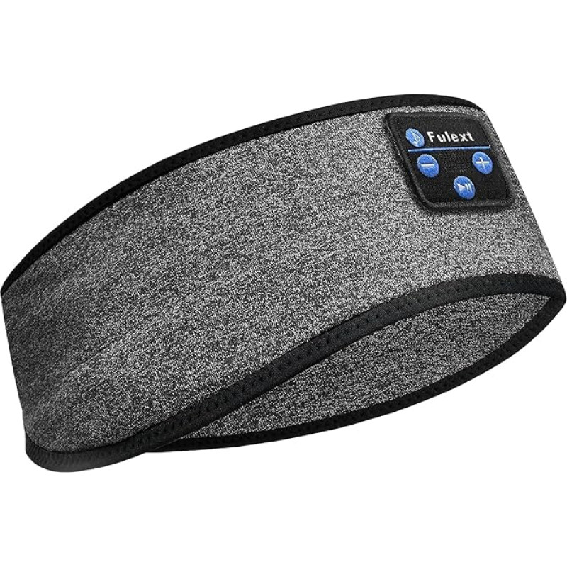 Perytong Bluetooth Sleep Headphones Comfortable Noise Cancelling Headphones for Sleeping, Built-in Speaker, Perfect for Side Sleepers, Exercise, Running, Yoga, etc