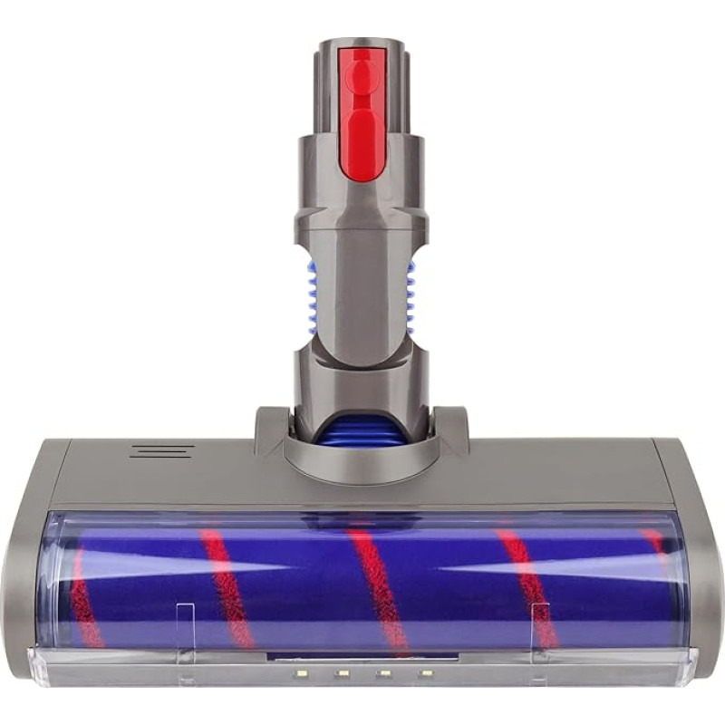 Replacement Soft Roller Attachment Soft Cleaning Brush Head Floor Brush Accessories for Dyson V7 V8 V10 V11 V15 SV10 SV11 Series with Quick Release