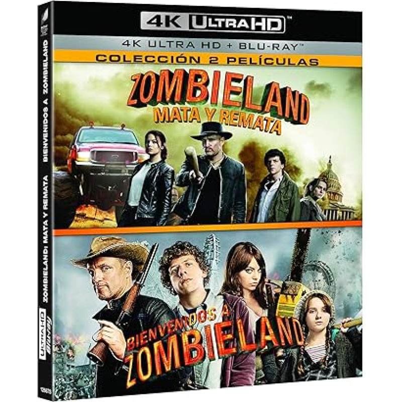 Bienvenidos a Zombieland + Zombieland: MATA y Remata UHD - BD