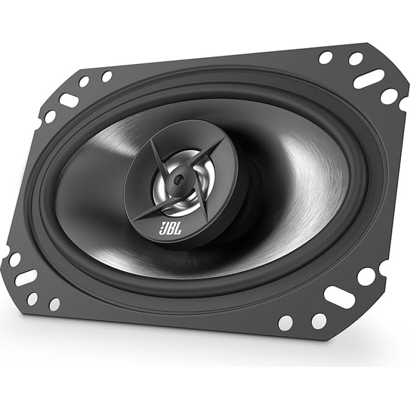JBL Stage 6402 autosisesed 4x6-tollised (101mm x 152mm) kohandatud 2-käigulised koaksiaalseid stereokõlarid - must (kahest komplektist)