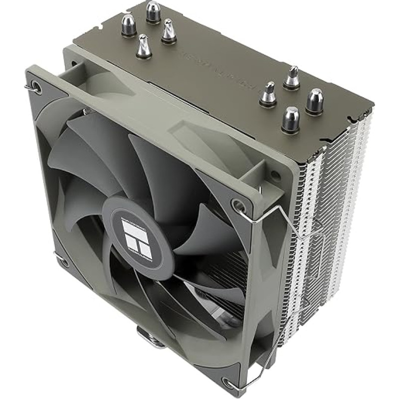 Thermalright Assassin Spirit 120 V2 protsessorijahuti, 4 soojustorustikku AGHP tehnoloogiaga, 120 mm PWM ventilaator, protsessori õhujahuti, 154 mm kõrge, AMD AM4 AM5/Intel 1700/1150/1151/1200, arvutijahuti