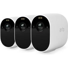 Arlo Essential Spotlight WiFi Outdoor Surveillance Camera, Wireless, 1080p, Colour Night Vision, Motion Sensor, 2-Way Audio, No Hub Required, with 90-Day Arlo Secure Plan Test Period, VMC2330