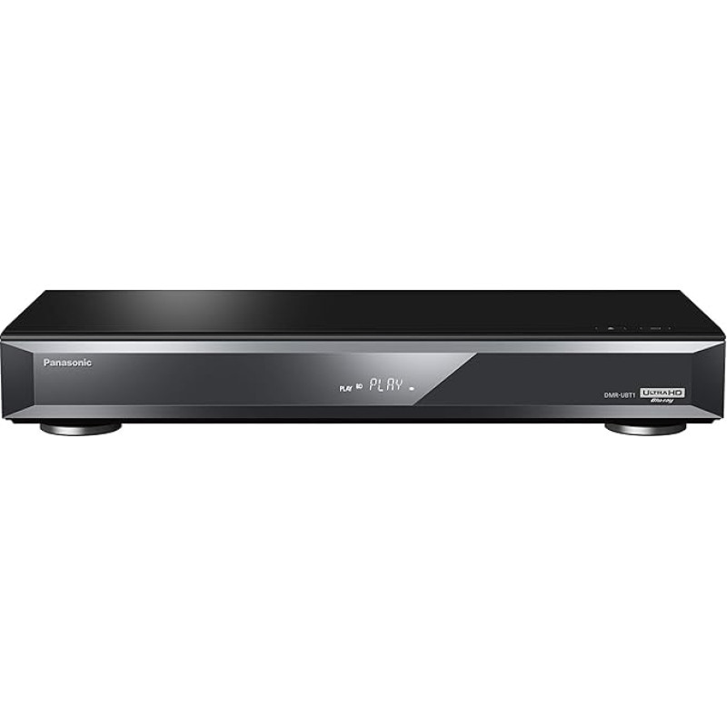 Panasonic DMR-UBT1 Blu-Ray mängija 3D Black - DVD/Blu-Ray mängijad (3840 x 2160, 2160p, 16:9, DSD, 24-bit/192kHz, AVCHD,MKV,MPEG2,MPO)