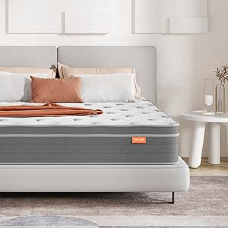 Sweetnight White Memory Foam madrats 160 x 190 cm
