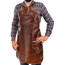 Angus Stoke Original Burger Meie nahast põlled - Vintage BBQ põlled BBQ & köök & baar (L-XL)