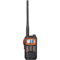 Standard Horizon HX40E 6W Ultra Compact Marine Handheld Transceiver with FM Radio Receiver. Includes NOAA Weather Channels with Weather Warning