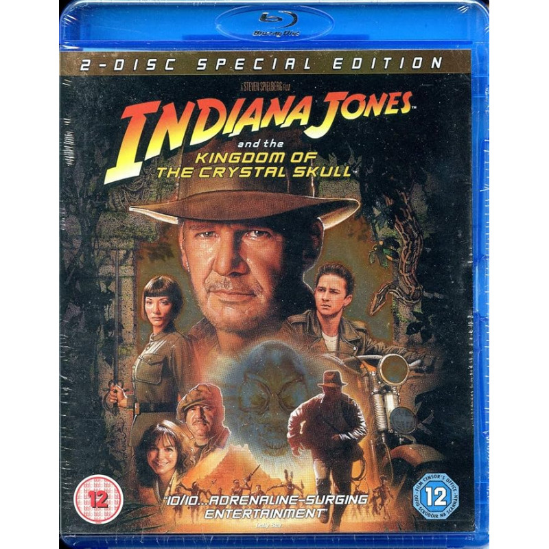 Indiana Jones ja kristallkallo kuningriik (Blu-Ray)