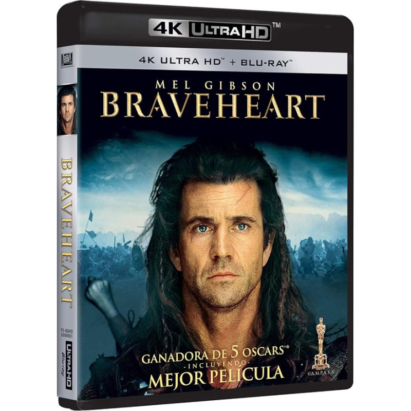 Braveheart [Blu-ray] [Region Free] (Saksa keel. Saksa subtiitrid)