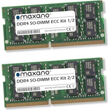 Maxano 32GB komplekt 2x 16GB RAM, mis ühildub Synology DiskStation DS923+ (PC4-21300 SO-DIMM ECC mälu)