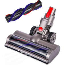 Harja tarvikud ühilduvad Dyson V7 V8 V10 V11 V15 tolmuimeja asendamine Direct Drive mootori pea koos lisadega Roller Brush Turbine Brush põrandatarvikud Electric Brush Floor Nozzle'ile