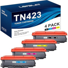 LOFBLAT TN423 TN421 ühilduv toonerikassett, mis asendab Brother TN-423 TN-423BK TN-421 MFC-L8690CDW MFC L8690CDW DCP-L8410CDW MFC-L8900CDW HL-L8260CDW HL-L8360CDW must tsüaane kollane magenta, pakendiga
