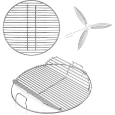 Denmay 54,6 cm küpsetusrest, 43,18 cm söegrill, puhastussüsteem Weber 57 cm söegrillidele, söegrillidele, 57 cm söegrillidele, One-Touch, Bar-B-Kettle ja Master-Touch söegrillile.
