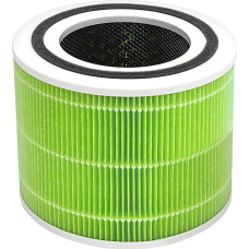LEVOIT Replacement Filter for Core 300 and Core 300S, H13 HEPA Filter, Highly Efficient Activated Carbon Filter and Pre-Filter, for Allergy Sufferers, Smokers