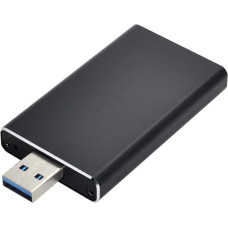 NFHK Mini PCI-E mSATA to USB 3.0 External SSD PCBA Conveter Adapter Pen Driver Card with Case