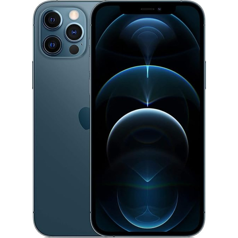 Apple iPhone 12 Pro, 256GB, Pacific Blue - (Refurbished)