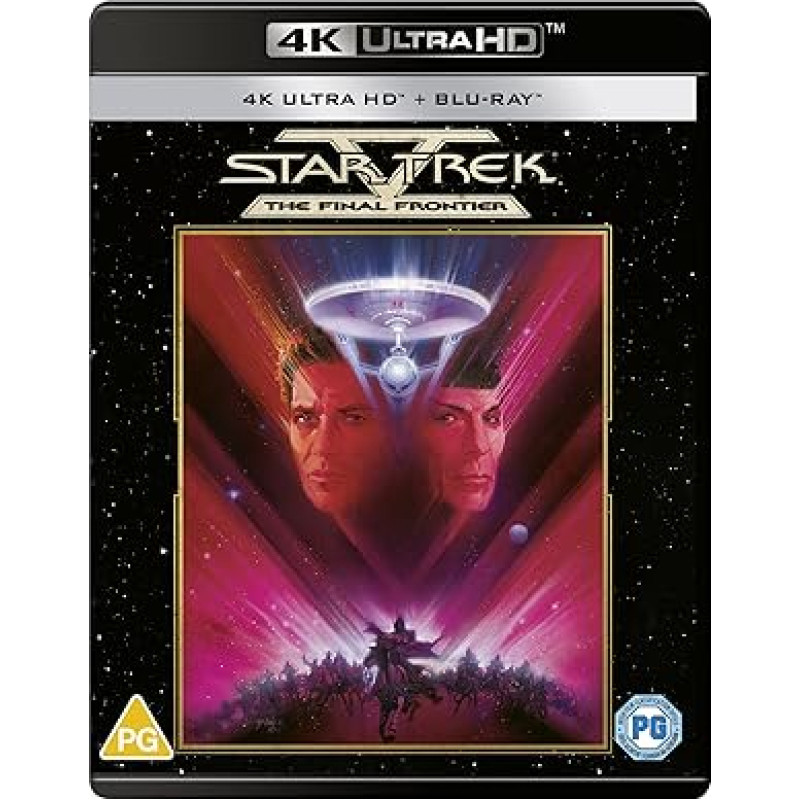 Star Trek V: The Final Frontier 4K UHD [Blu-ray] [Region A & B & C]