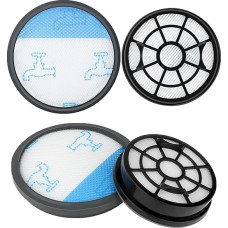 2-osaline HEPA filtrite komplekt Rowenta Swift Power Cyclonic RO29xx tolmuimeja filtrile RO2910EA RO2913EA RO2915EA RO2932EA RO2957EA RO2981EA Asendab ZR904301 tolmuimeja filtri varuosad