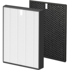 Fishoney FY2420/30 filter Philips AC2882, AC2887, AC2889 ja AC3829, seeria 2000 ja 3000, asendab FY2422 ja FY2420, 1 HEPA filter, 1 aktiivsöefilter, 1 aktiivsöefilter.