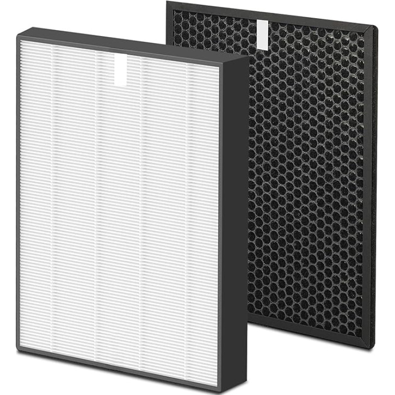 Fishoney FY2420/30 filter Philips AC2882, AC2887, AC2889 ja AC3829, seeria 2000 ja 3000, asendab FY2422 ja FY2420, 1 HEPA filter, 1 aktiivsöefilter, 1 aktiivsöefilter.