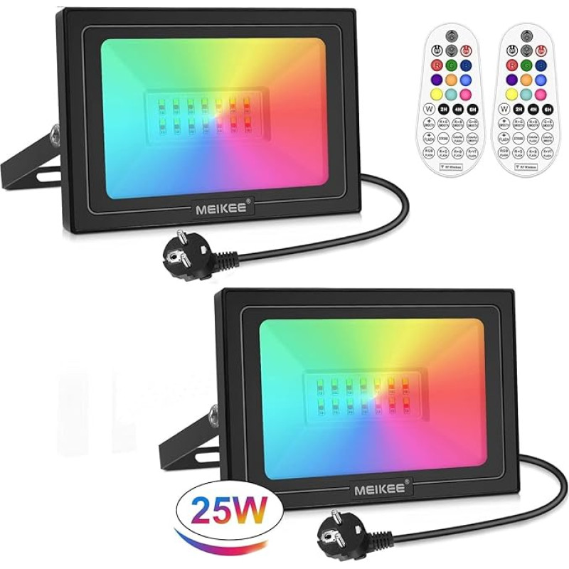 Meikee RGB Spotlight with Remote Control