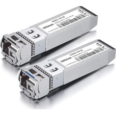 10Gtek 10Gb SFP+ Bidi transiiveri paar, 10GBase-BIDI 1270nm/1330nm SMF, kuni 20km, ühildub Cisco SFP-10G-BXD-I/SFP-10G-BXU-I, Ubiquiti UniFi, Mikrotik, Netgear, Open Switchiga