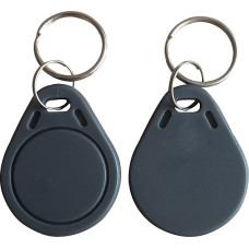 YARONGTECH RFID 1K Tag RFID ISO14443A Key Fob 13.56MHz ABS IC NFC Tags for Access Control (Pack of 100)