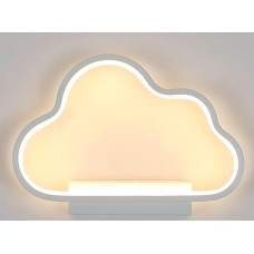 ZTWLEED LED Wall Light Indoor 20 W 2200 LM Wall Lamp LED Modern 3000 K/4000 K/6000 K, Wall Lighting Clouds for Children's Room, Bedroom, Living Room, Corridor, White, 110-240 V