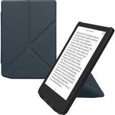 kwmobile ümbris ühildub Pocketbook Verse/Verse Lite/Verse Pro/Color/Vivlio Light/Light HD ümbrisega - Kunstnahast ümbris - eReader kaitsev ümbris - kate tumesinine