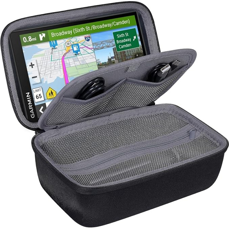 co2CREA EVA Universal Storage Travel Carrying Hard Case Bag for 6,7-inch / 6
