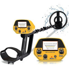 Children's Metal Detector, Professional Metal Detector for Children 12+, Precision Function and DISC Mode, Max. 1 m Depth Detection, Funny Toy for Boys [Without Battery]