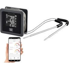 Rosenstein & Söhne Oven Thermometer: Smart Grill & Roasting Thermometer, 0-300°C, Bluetooth, App (Grill Thermometer Bluetooth, Grill Thermometer Android, Gift Men)