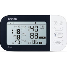 OMRON - Upper Arm Blood Pressure Monitor, M7 Intelli IT HEM-7361T-EBK, IntelliWrap Cuff 22-42 cm, Intellisense Technology, Clinically Validated, AFib, Blood Pressure and Pulse, Batteries and Bag
