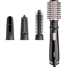 BaByliss AS200E Rotating Warm Air Brush Brush & Style Ionic komplekt, 1000 Watt, 4 lisatarvikut, must
