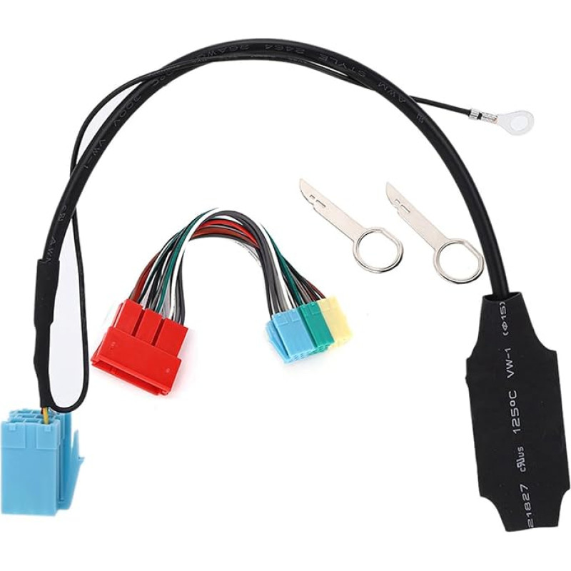 Qiilu Audio Adapter, Bluetooth 5.0 Audio Adapter Cable Radio Connection 20-Pin / 8-Pin Car Audio Stereo Cable Suitable for A2 A3 8L 8P TT
