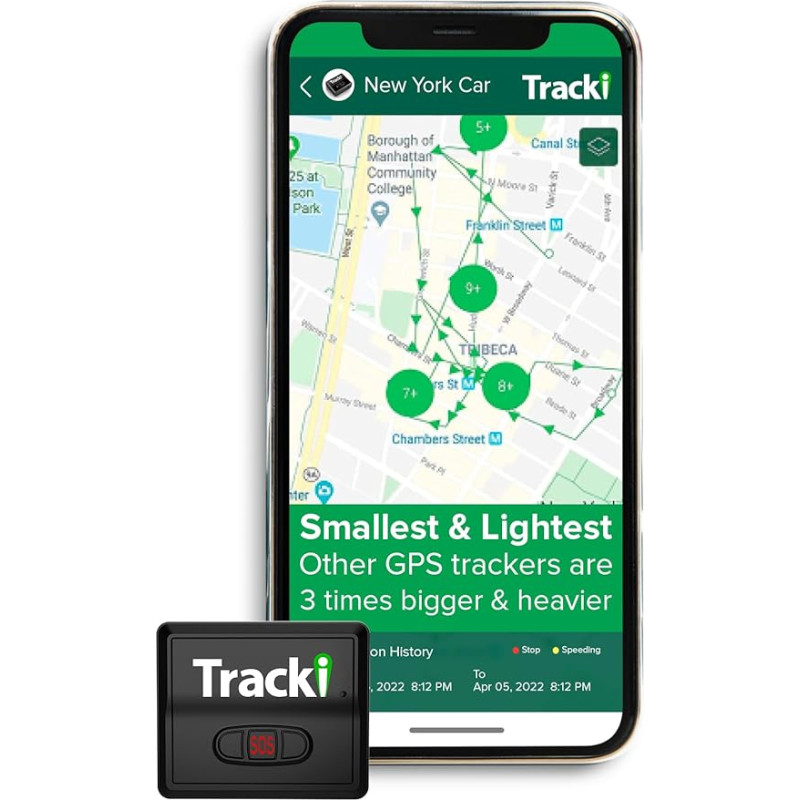 4G GPS Tracker Children - Subscription Required - Mini Transmitter in Real Time with EU Worldwide Cover for Car, Bicycle, Seniors, Dogs, Motorcycles, Suitcases, One Locator with a Magnet Tracki