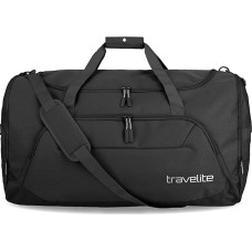 travelite reisikott käsipagas Weekender Kick Off kerge väike reisikott puhkuseks ja sportimiseks ujumisbasseinis haiglas viibimiseks, must, reisikott 70 cm
