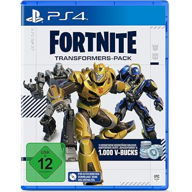 Fortnite Transformers Pack (Lae alla - kood karbis) - PS4