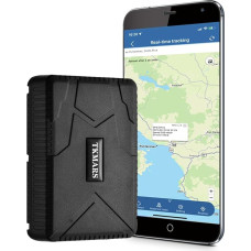 TKMARS Car GPS Tracker, 7800 mAh Long Battery Life, 4G, Magnetic, Waterproof, Real Time GPS Tracker with Location, Multiple Alarm Modes, Free App without Subscription