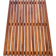 Asinox TEK4A5080 Shower Duckboard, Brown Wood (80 x 50 x 4 cm)