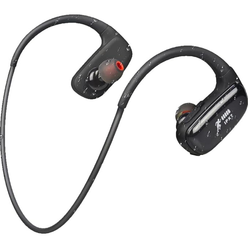 CYBORIS spordi ujumise veekindlad kõrvaklapid, IPX7 veekindel 32GB MP3 mängija Bluetoothiga, jooksvad kõrvaklapid, 10 tundi mänguaega, traadita Bluetooth 5.3 kõrvaklapid müra summutamisega