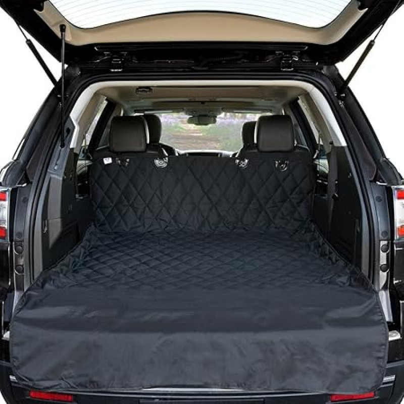 HCMAX Large Dog Vehicle Cargo Liner Cover Pet Seat Cover Mat Non Slip Waterproof Universal for Car SUV Truck Jeeps Vans - XL