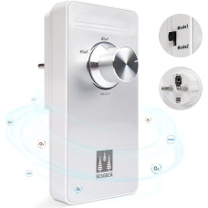 Ozone Generator Air Purifier, Steriliser Odour Killer, Air Purifier, Air Ozoniser Generator for Room, Bathroom, Pets, Formaldehyde and Odour, High Efficiency, Silver