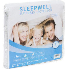 100% Waterproof Mattress Protector, Air Fabric Cooling Mattress Topper Cover, Smooth, Soft, Breathable, Noiseless, Washable, Deep Pocket (180 x 200 cm)