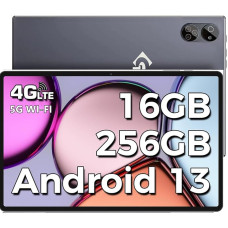 10,1-tolline Android-tahvelarvuti 16 GB + 256 GB, Octa-Core, 1 TB TF Extend, 2,5 GHz, Dual SIM-kaart, 8MP + 13MP kaamera, 4G LTE, WiFi, Type-C