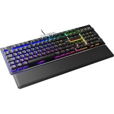 EVGA Z15 RGB Gaming Keyboard, RGB Backlit Hot Swappable Mechanical Kailh Speed Switches (Linear)