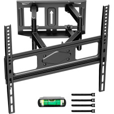 PUTORSEN TV seinakinnitus pöörlev 32-70-tollistele teleritele, max 50 kg, kallutatav telerihoidik, VESA 75 x 75-400 x 400 mm