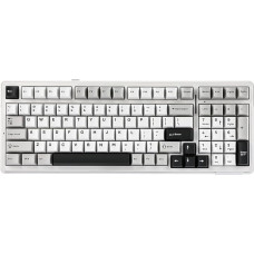 EPOMAKER x Aula F99 juhtmevaba mehaaniline klaviatuuri tihend koos Hot-Swap padjaga Bluetooth 8000mAh NKRO RGB mängimiseks/Win/Mac (F99 Hall, Reaper Switch)