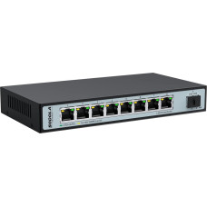 SODOLA 8-portiline 2,5G võrgukommutaator 10G SFP+, 60 Gbps lülitusvõimsus, Plug & Play, seinale paigaldatav, metallist korpus, Multi-Gigabit haldamata võrgukommutaator